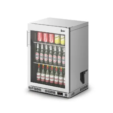 Picture of IMC Ventus V60 Bottle Cooler Glass Door Stainless Steel Frame