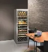 Picture of Liebherr WTES5872 Glazed Stainless Steel Wine Cabinet 578 Litres