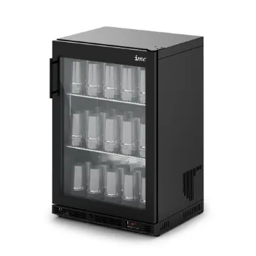 Picture of IMC Ventus VR60 Glass Froster [Front Load] - Full Front Glass Door - Black Painted Frame - H 900 mm - W 600 mm