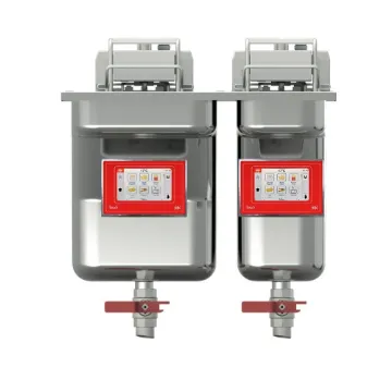 Picture of FriFri Touch 522 Electric Drop-in Twin Tank Fryer - 2 Baskets - W 500 mm - 11.4 + 9.0 kW