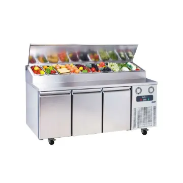 Picture of Professional 3 Door Ingredients Preparation Table