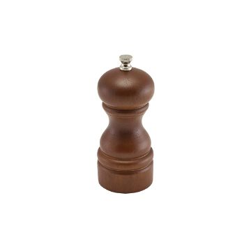 Picture of Dark Wood Salt/ Pepper Grinder 13cm - Pack of 6