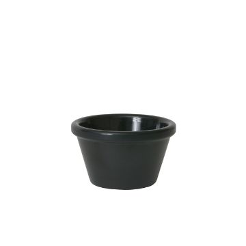 Picture of GenWare Melamine Black Smooth Ramekin 85ml/ 3oz - Pack of 24