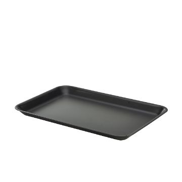 Picture of Galvanised Steel Tray 31.5x21.5x2cm Matt Black - Pack of 12