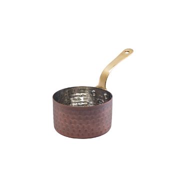 Picture of GenWare Antique Copper Mini Sauce Pan 9 x 5.25cm - Pack of 6