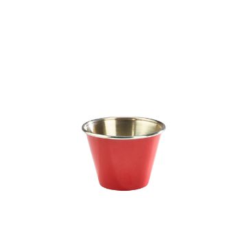 Picture of GenWare Red Stainless Steel Ramekin 71ml/ 2.5oz - Pack of 24