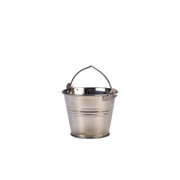 Picture of Stainless Steel Serving Bucket 7cm Dia 4oz - Pack of 12