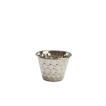 Picture of GenWare Stainless Steel Hammered Ramekin 71ml/ 2.5oz - Pack of 24