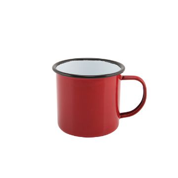 Picture of Enamel Mug Red 36cl/ 12.5oz - Pack of 12