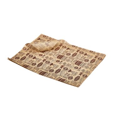 Picture of Greaseproof Paper Steak House Design 25 x 35cm