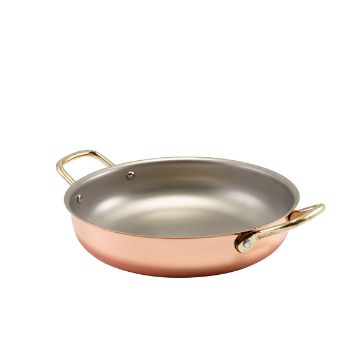 Picture of GenWare Copper Round Dish 22 x 5cm - Pack of 6