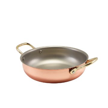 Picture of GenWare Copper Round Dish 19.5 x 5cm - Pack of 6
