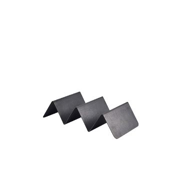 Picture of GenWare Black Vintage Steel Fast Food Stand 2 Slot - Pack of 12