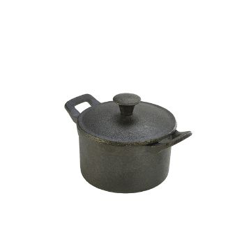 Picture of Mini Cast Iron Casserole Dish 10 x 6cm - Pack of 6