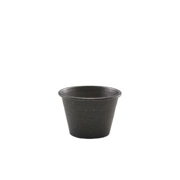 Picture of GenWare Black Vintage Steel Ramekin 71ml/ 2.5oz - Pack of 24