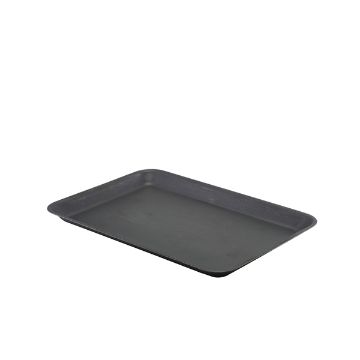 Picture of GenWare Black Vintage Steel Tray 31.5 x 21.5cm - Pack of 12