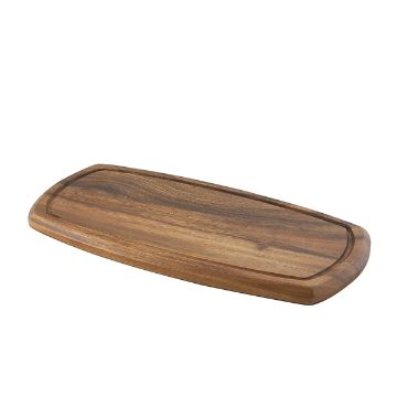 Picture of Genware Acacia Wood Serving Board 36 x 18 x 2cm