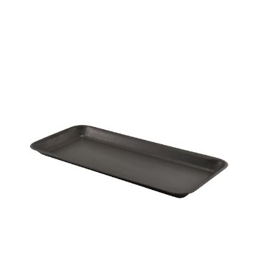 Picture of GenWare Black Vintage Steel Tray 36 x 16.5cm - Pack of 12