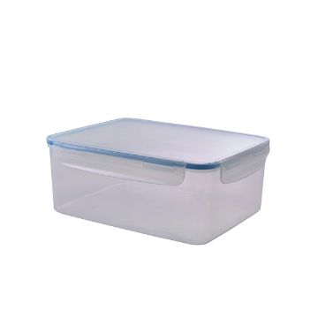 Picture of GenWare Polypropylene Clip Lock Storage Container 5.5L - Pack of 6