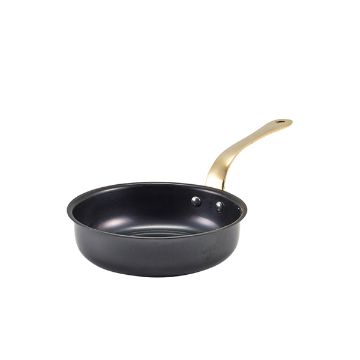 Picture of GenWare Black Vintage Steel Mini Fry Pan 13.5 x 3.75cm - Pack of 6