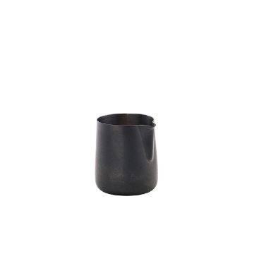 Picture of GenWare Black Vintage Steel Jug 15cl/ 5oz - Pack of 12
