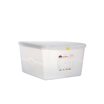 Picture of GN Storage Container 2/3 200mm Deep 19L - Pack of 6