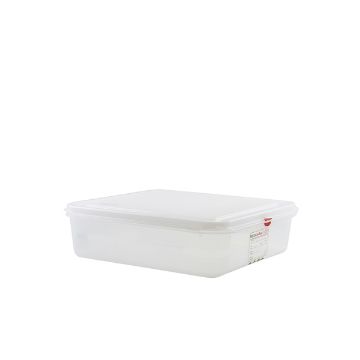 Picture of GN Storage Container 2/3 100mm Deep 9L - Pack of 6