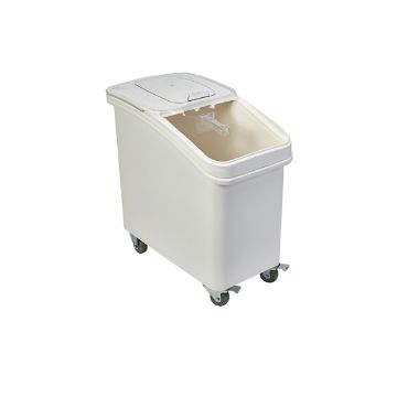 Picture of Polypropylene Mobile Ingredient Bin with Scoop 102 Litre