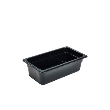 Picture of 1/3 -Polycarbonate GN Pan 100mm Black