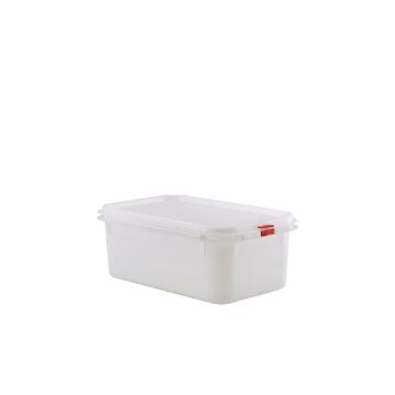 Picture of GenWare Polypropylene Container GN 1/4 100mm - Pack of 6