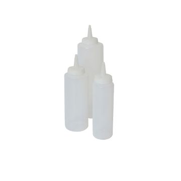 Picture of Genware Squeeze Bottle Clear 12oz/ 35cl - Pack of 6