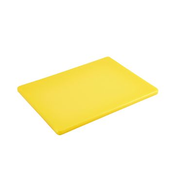 Picture of GenWare Yellow High Density Chopping Board 18 x 12 x 0.5"