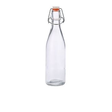 Picture of Genware Glass Swing Bottle 0.5L/ 17.5oz - Pack of 12