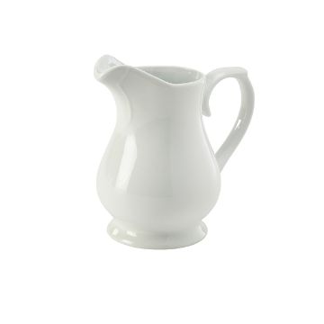 Picture of Genware Porcelain Traditional Serving Jug 56cl/ 20oz - Pack of 6