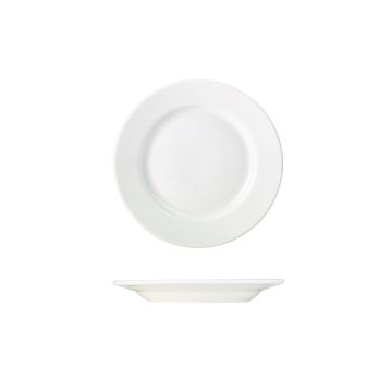 Picture of Genware Porcelain Classic Winged Plate 17cm/ 6.5" - Pack of 6