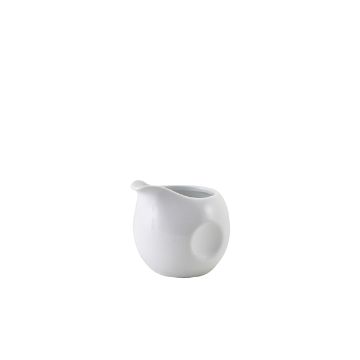 Picture of GenWare Porcelain Pinched Milk Jug 8cl/ 2.8oz - Pack of 12