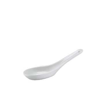 Picture of GenWare Porcelain Chinese Spoon - Pack of 12