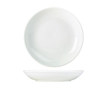 Picture of Genware Porcelain Couscous Plate 26cm/ 10.25" - Pack of 6