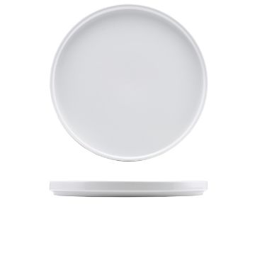 Picture of GenWare Porcelain Low Presentation Plate 30cm/ 12" - Pack of 4