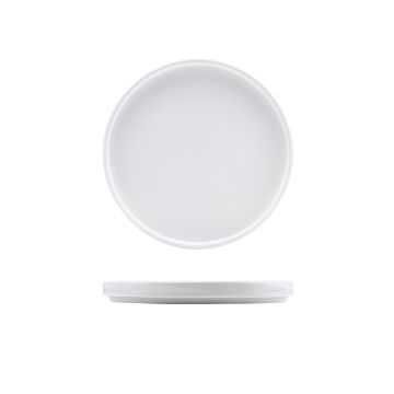 Picture of Genware Porcelain Low Presentation Plate 20cm/ 8" - Pack of 6