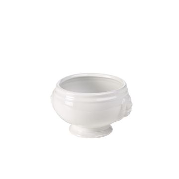 Picture of Genware Porcelain Lion Head Soup Bowl 40cl/ 14oz - Pack of 6