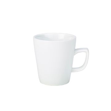 Picture of Genware Porcelain Compact Latte Mug 28.4cl/ 10oz - Pack of 6