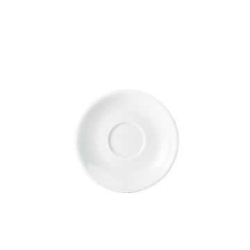 Picture of Genware Porcelain Saucer 14.5cm/ 5.75" - Pack of 6