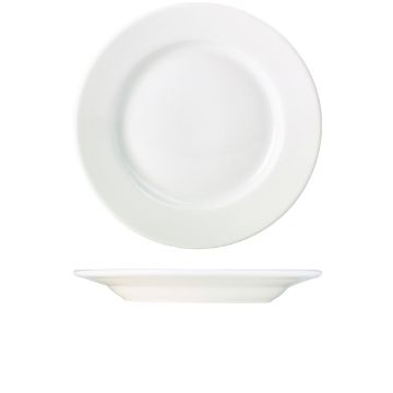 Picture of Genware Porcelain Classic Winged Plate 31cm/ 12.25" - Pack of 6