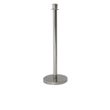Picture of Genware Stainless Steel Barrier Post - Pack of 2