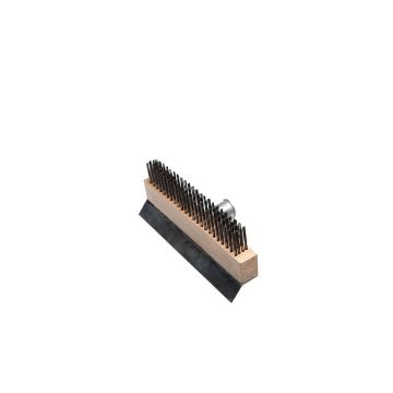 Picture of Pizza Oven Wire Brush W/ Scraper (No Handle)