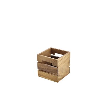 Picture of Genware Acacia Wood Box/ Riser 15cm