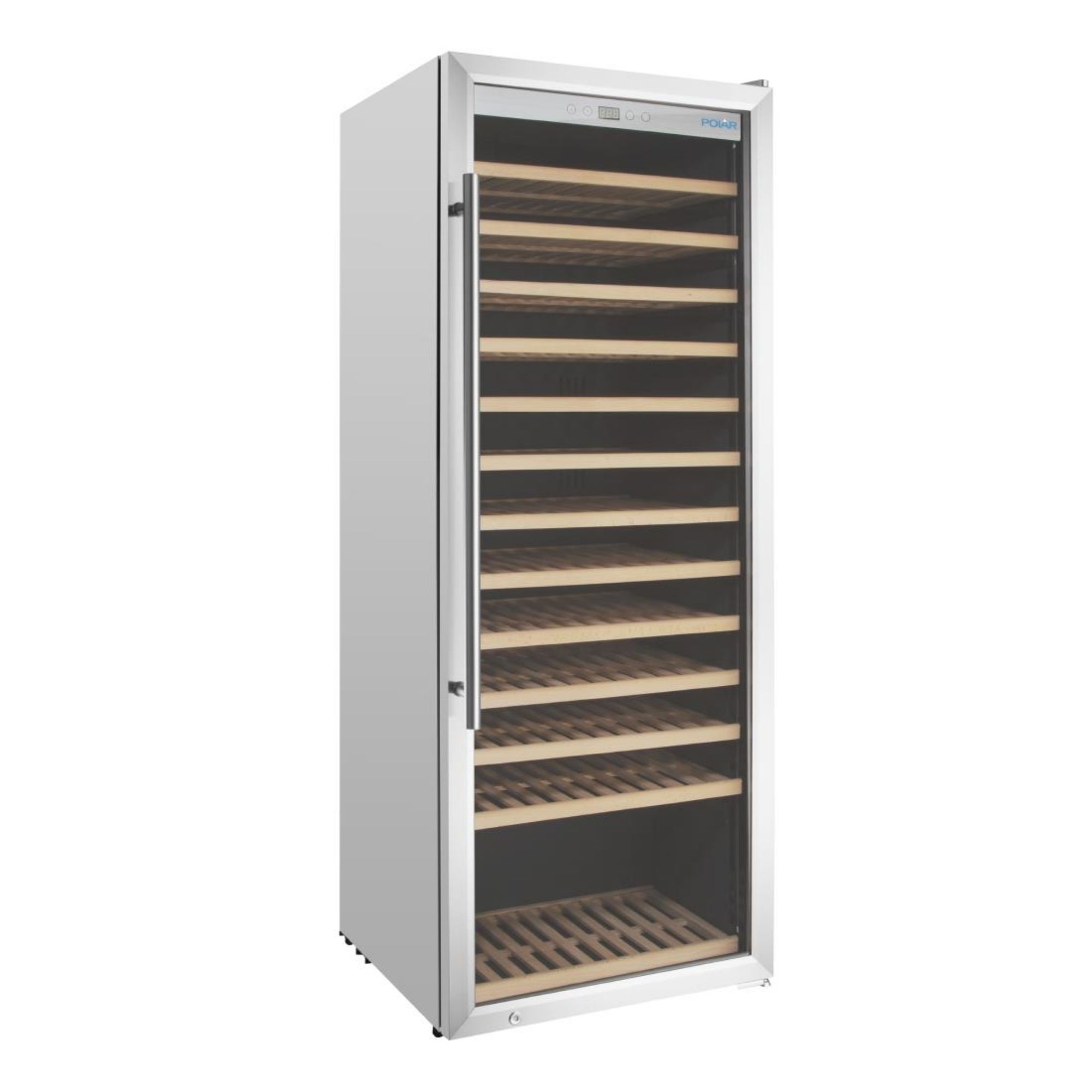 Picture of Polar G-Series Single Zone Wine Fridge Stainless Steel 126 bottles