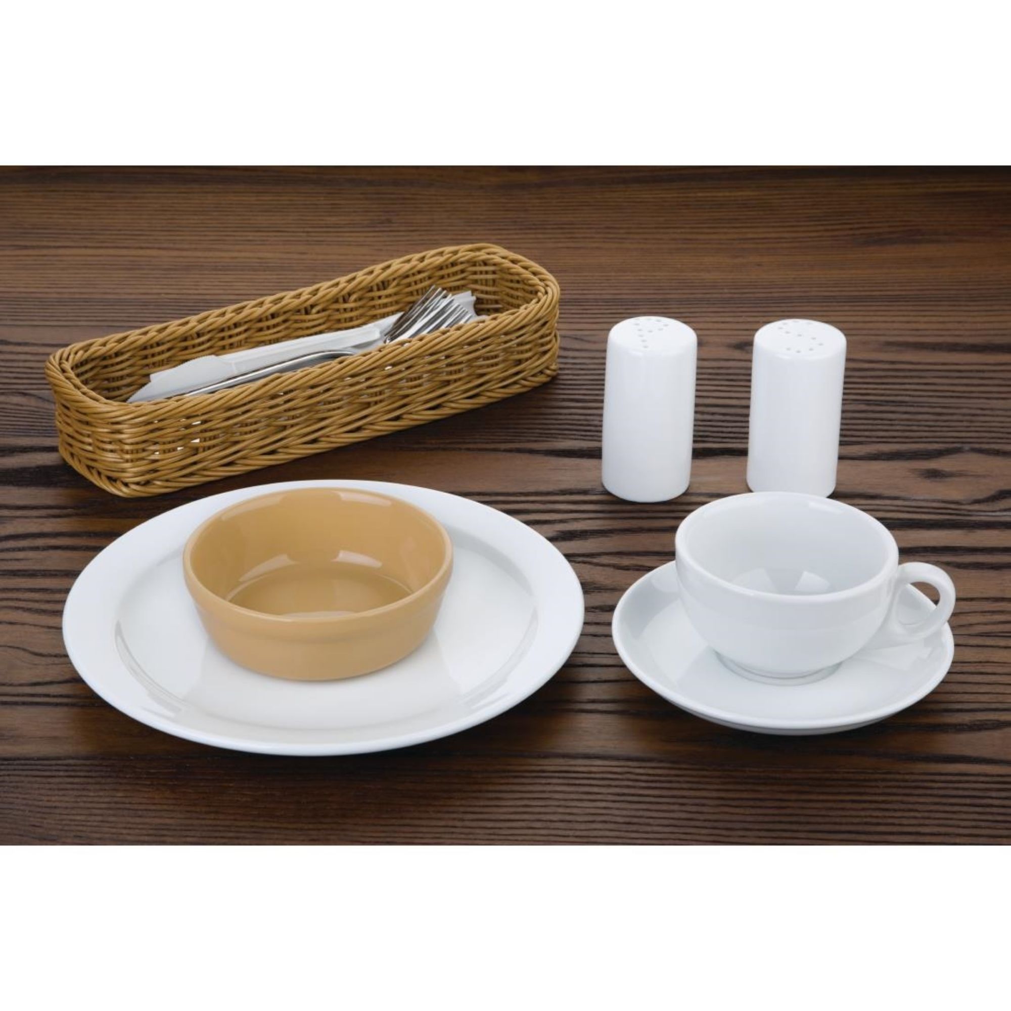 Picture of Olympia Stoneware Round Pie Bowls 119mm (6 pack)