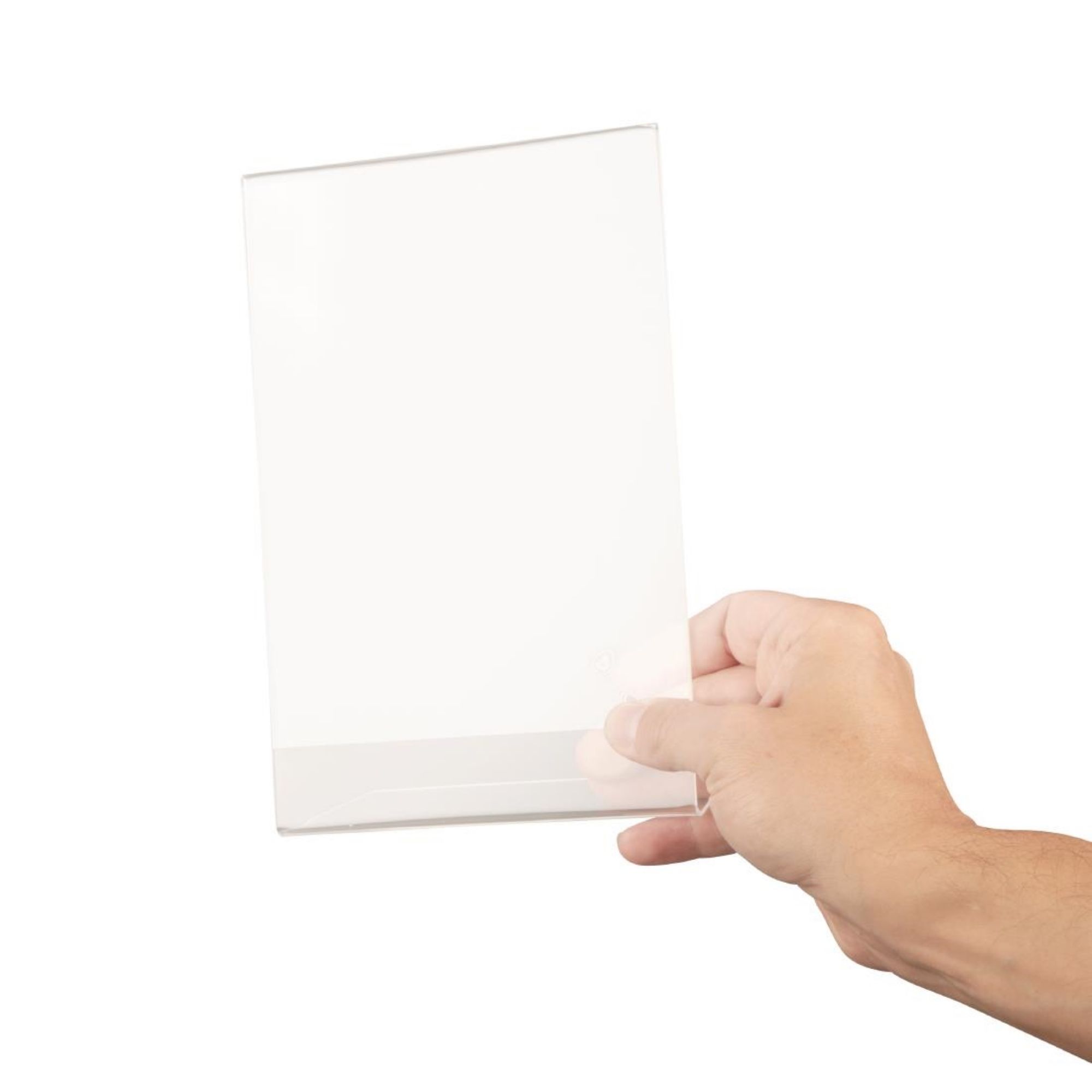 Picture of Slanted Acrylic Menu Holder A5
